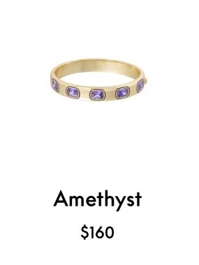 ROXANNE ASSOULIN The Cubic Hinged Cuff Bracelet Amethyst